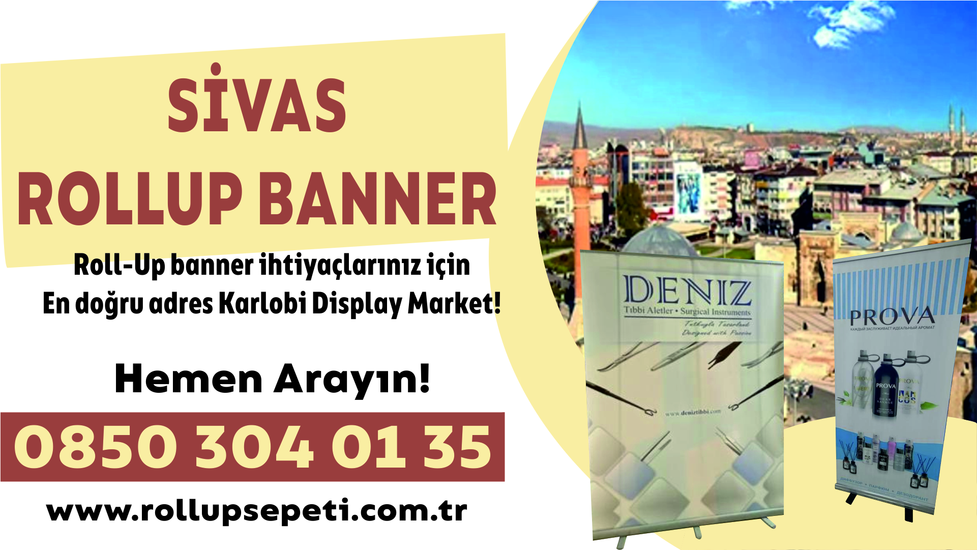 Sivas Rollup Banner