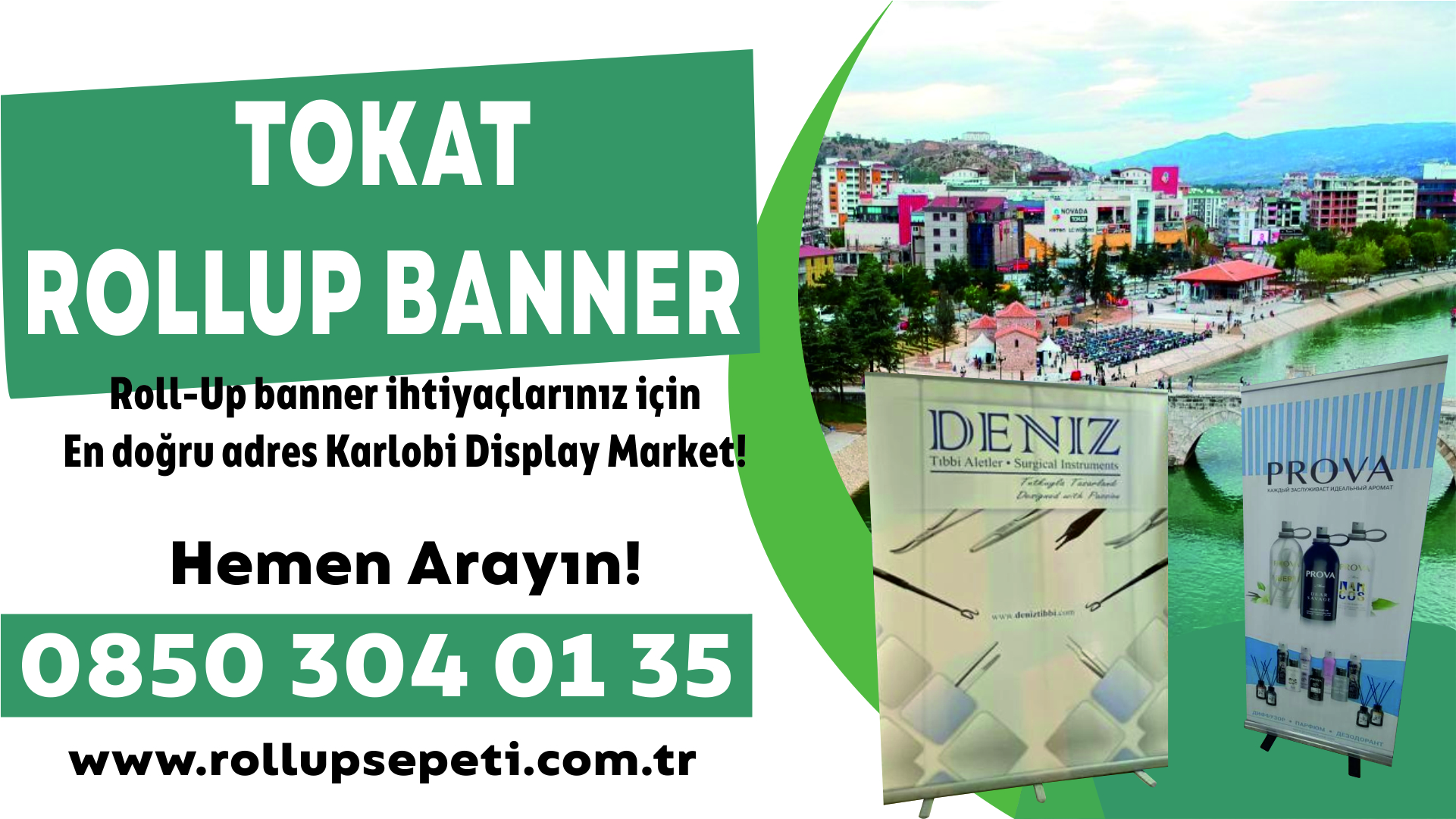 Tokat Rollup Banner
