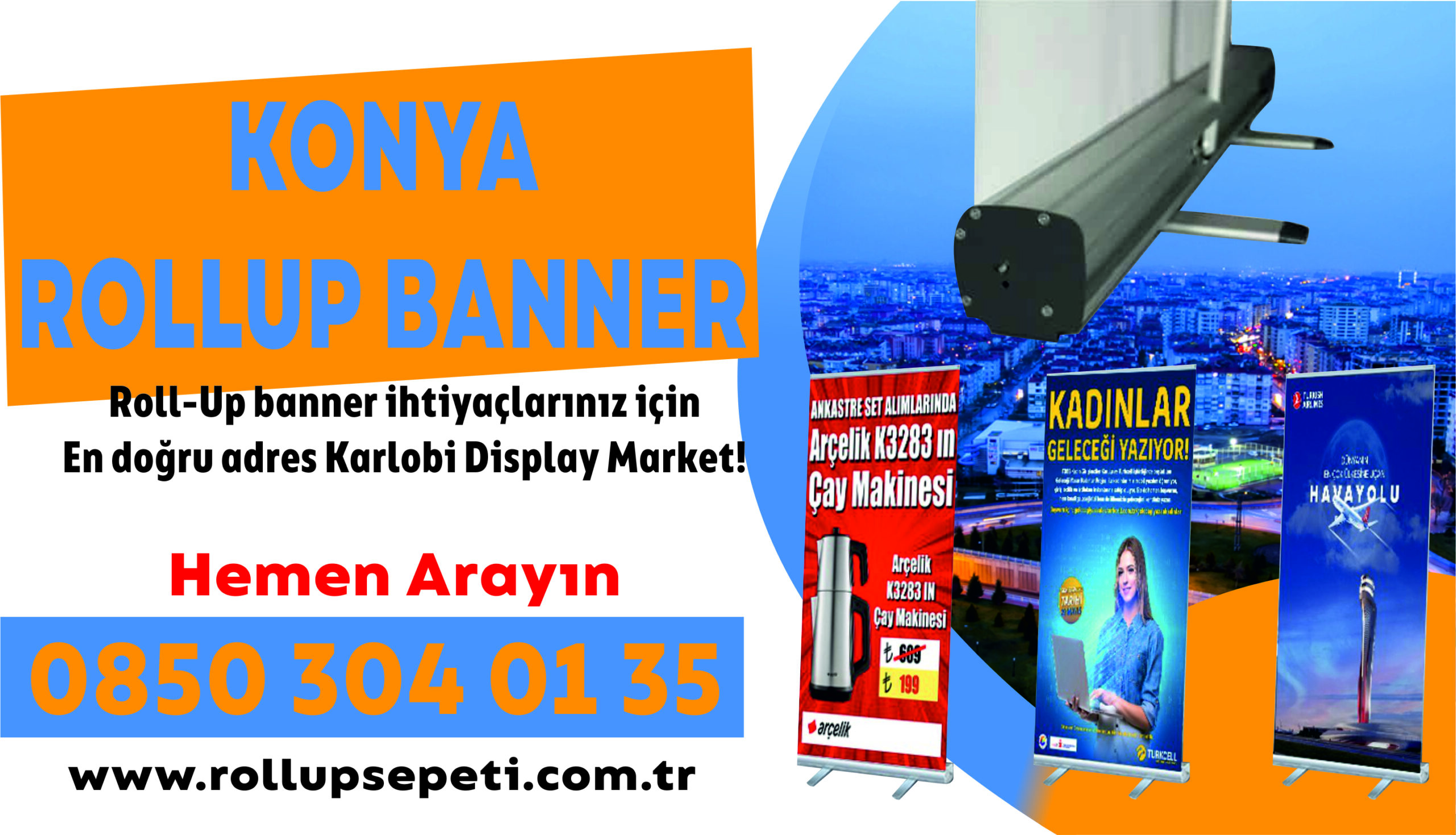 Konya Rollup Banner