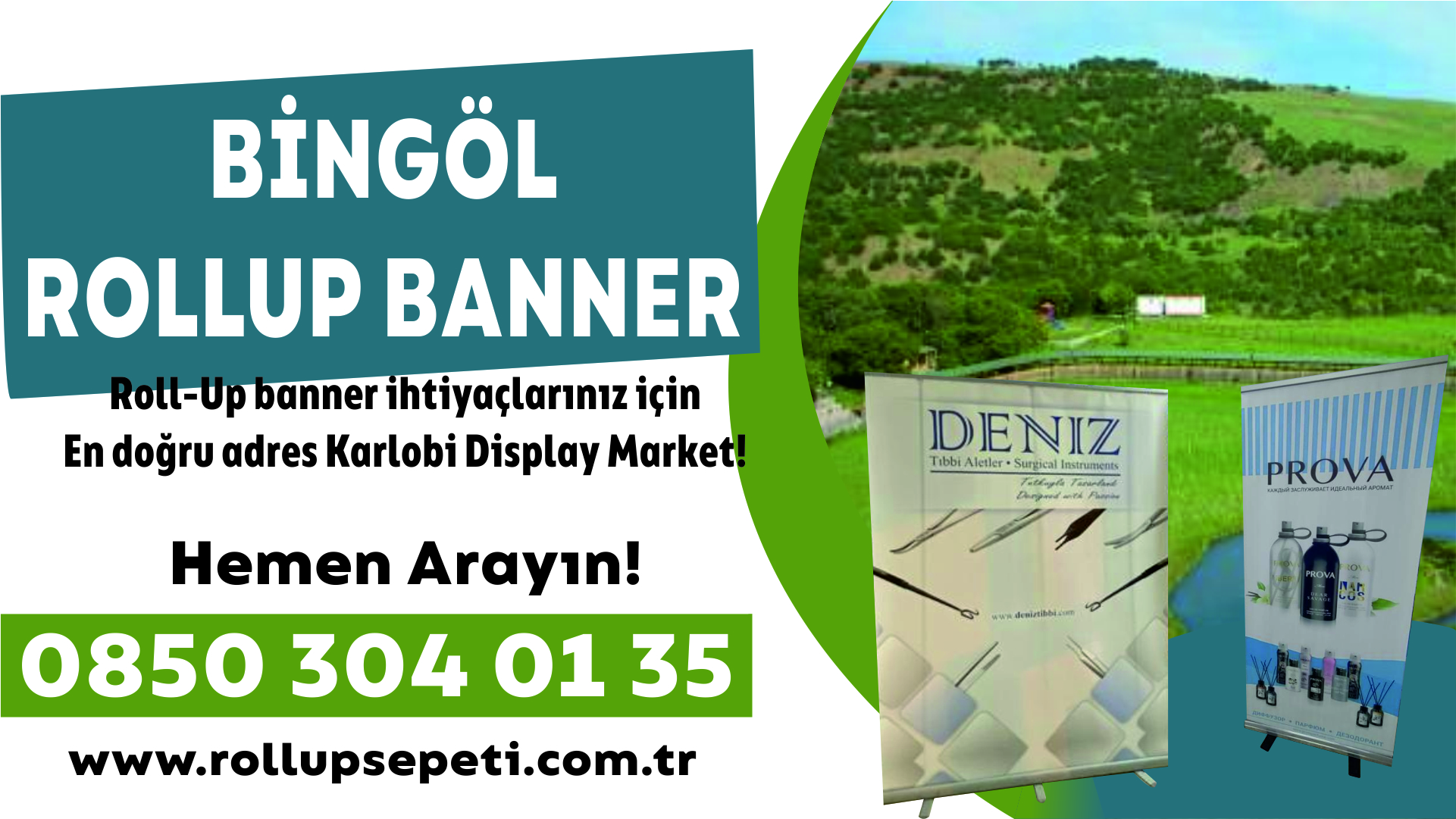 Bingöl Rollup Banner
