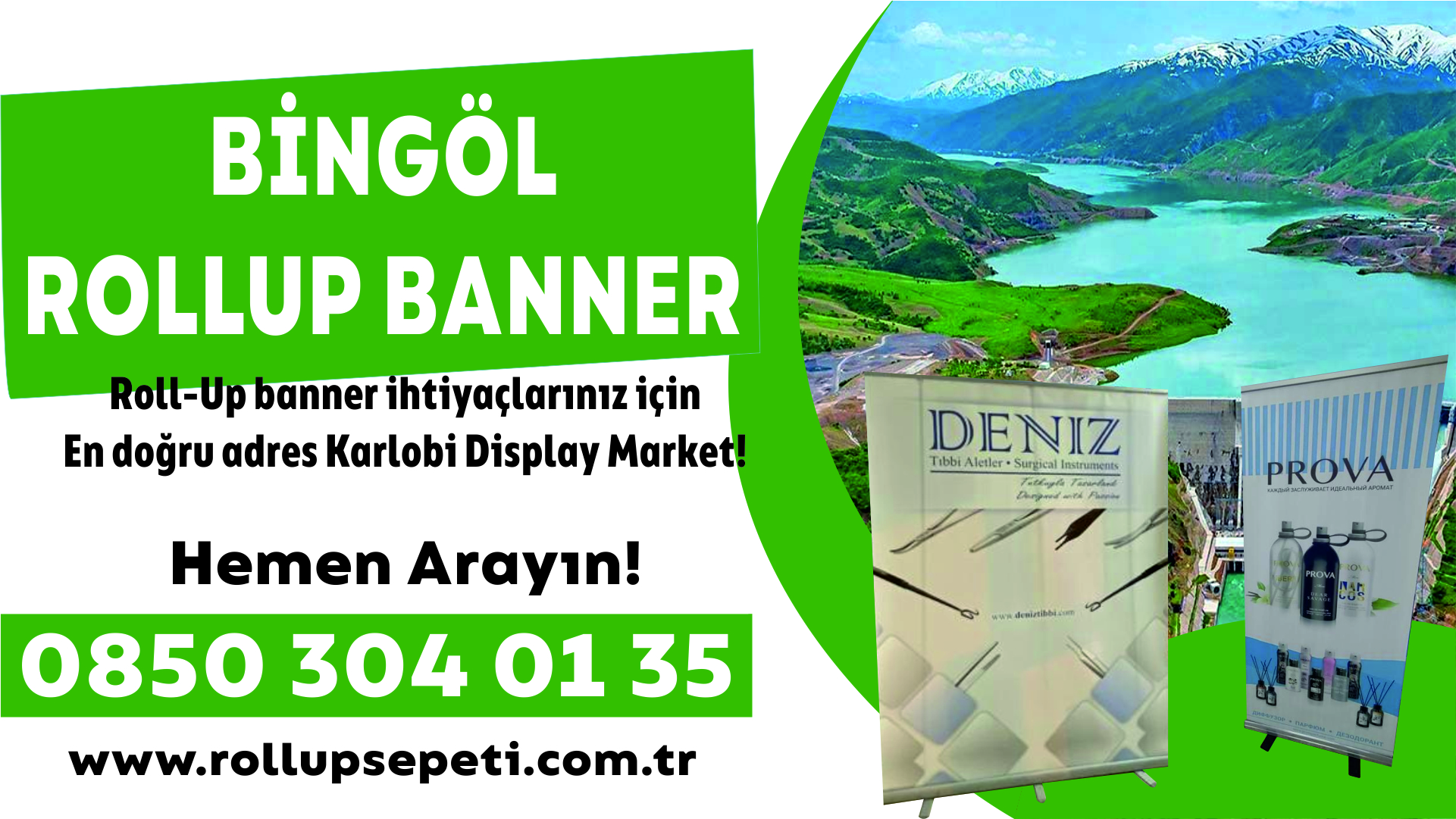 Bingöl Rollup Banner