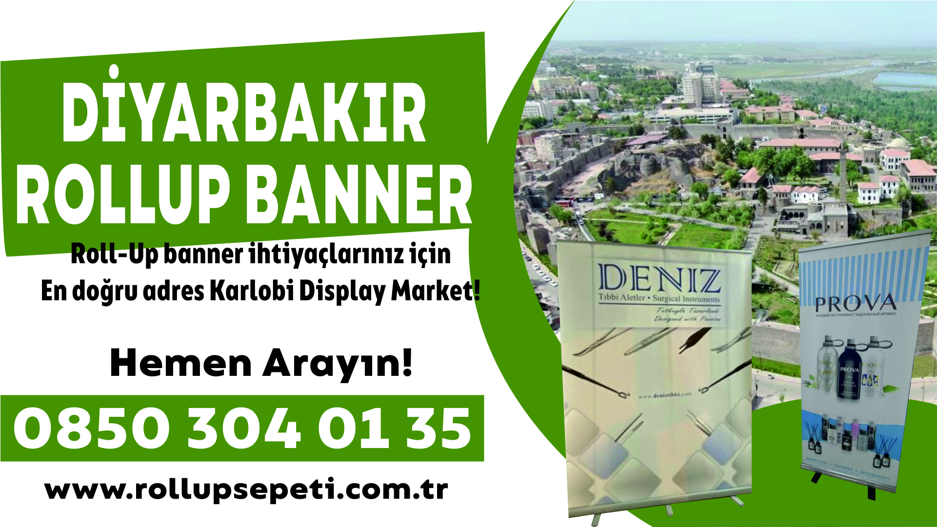 Diyarbakır Rollup Banner