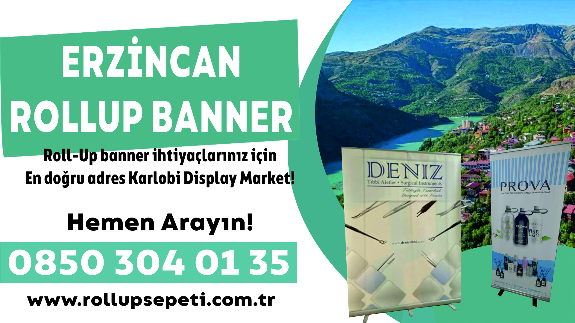 Erzincan Rollup Banner