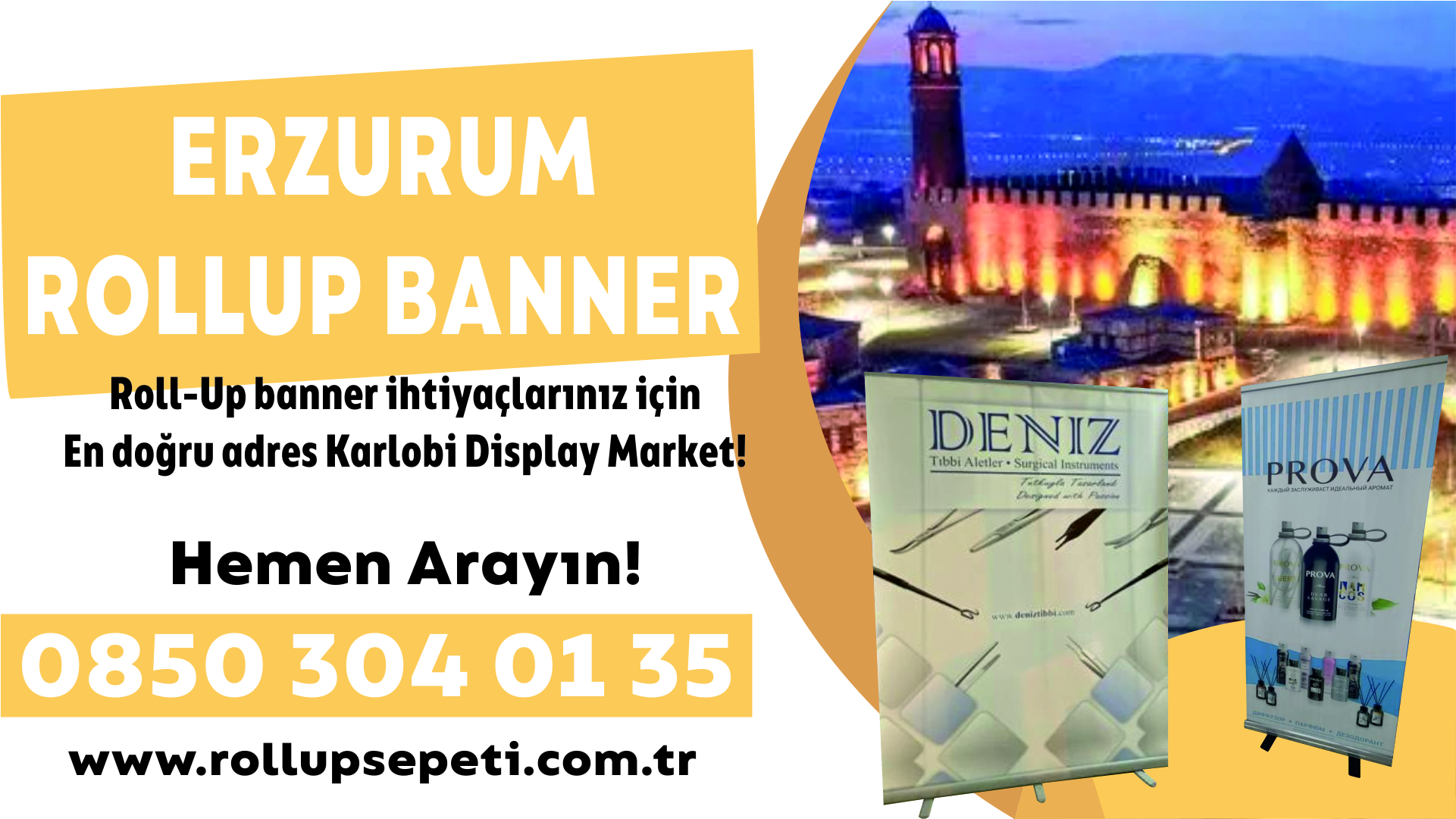 Erzurum Rollup Banner