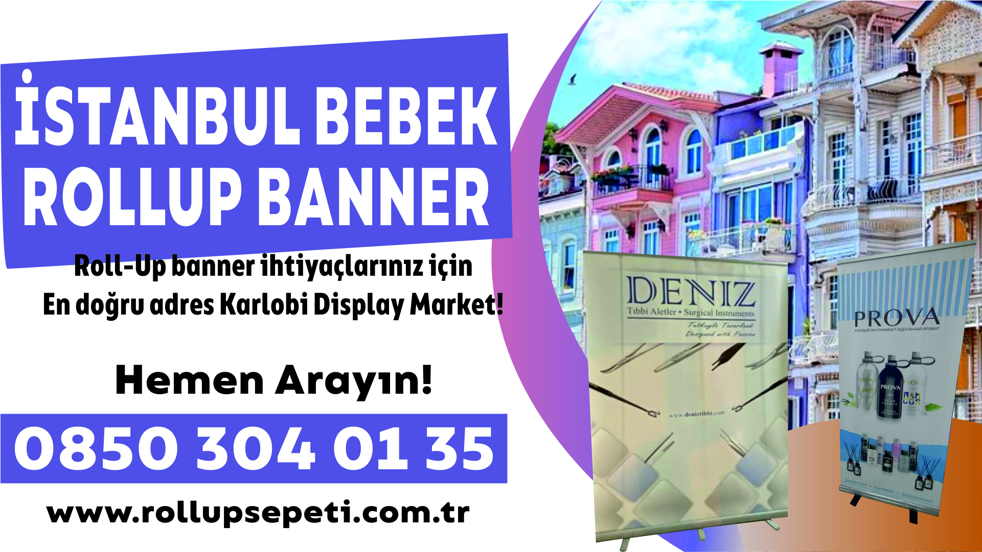 İstanbul Bebek Rollup Banner