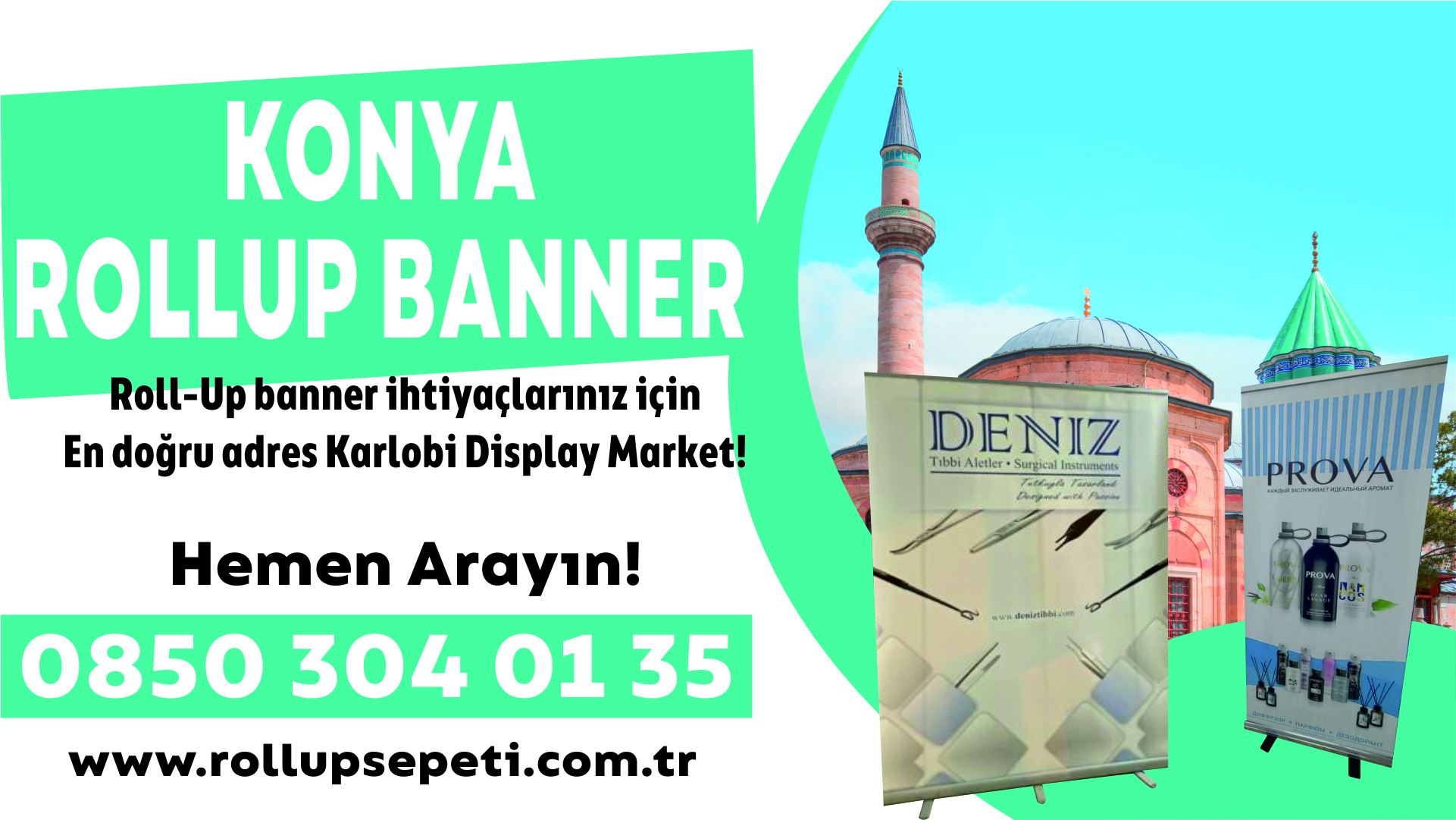 Konya Rollup Banner