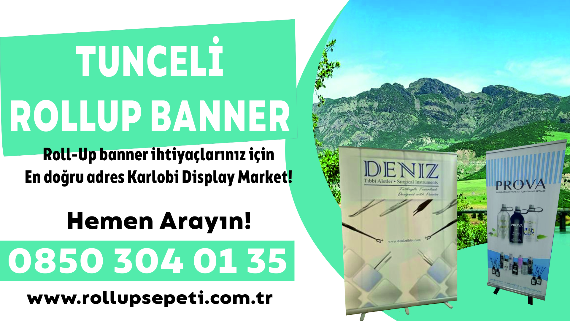 Tunceli Rollup Banner