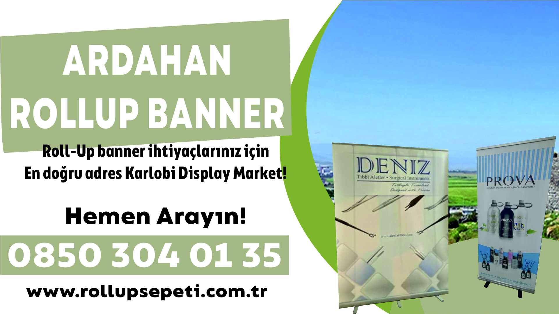 Ardahan Rollup Banner