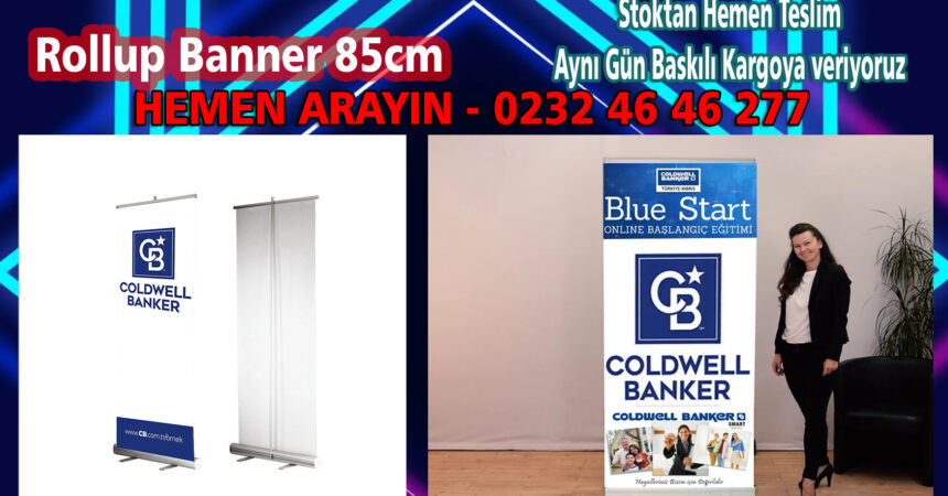 Coldwell Banker Rollup Banner, Emlak Tanıtım Reklamı, Backdrop Emlak, Tanıtım Banneri