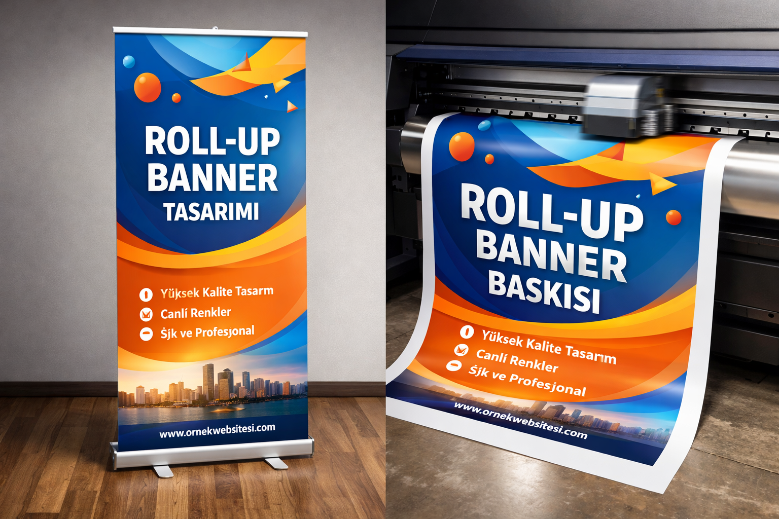 Rollup Banner Dijital Baskısı