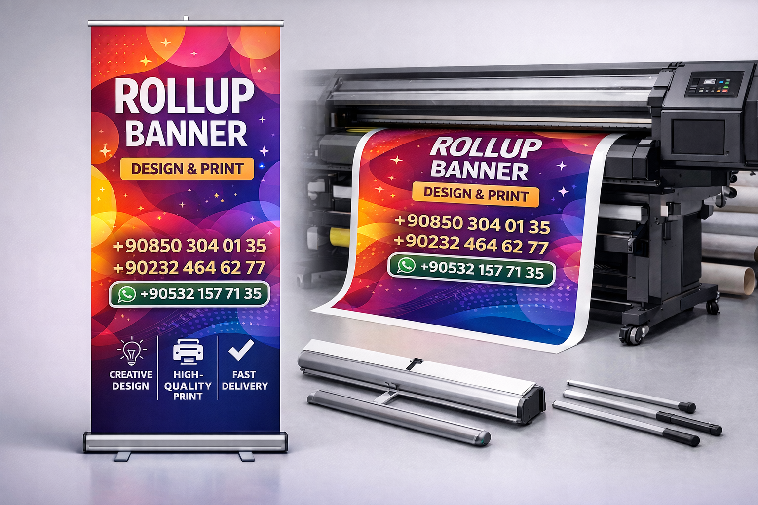 Turiye Rollup Banner, Rollup Banner Turkey